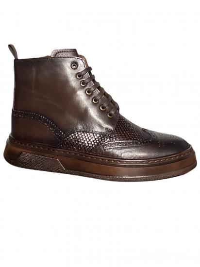 Hakiki Deri Erkek Bot Ayakkabı Kahve - DM Shoes